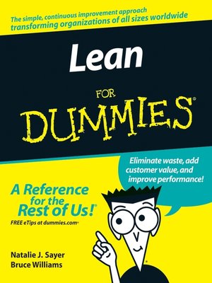 cover image of Lean For Dummies